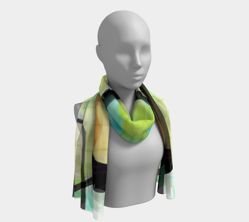 Tidal Currents Scarf by Deloresart