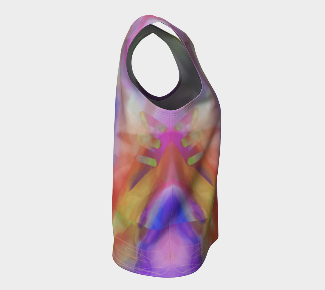 Good Wine Loose Tank by Deloresart  in Purples - deloresartcanada