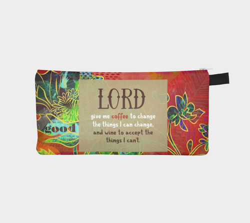 Lord Give Me Coffee Pencil Case - deloresartcanada