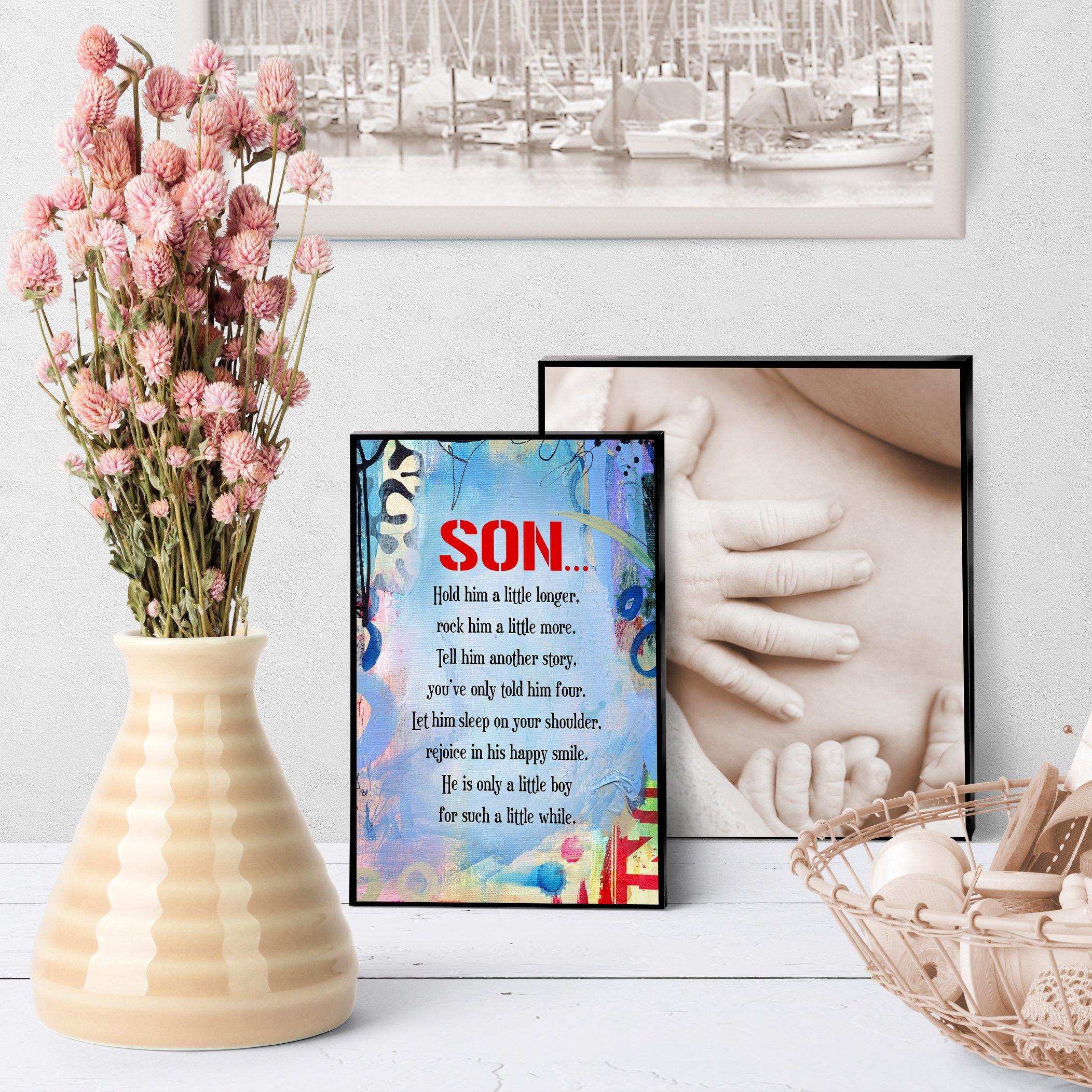 0852 Son Hug Art - deloresartcanada