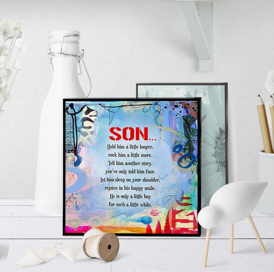 0852 Son Hug Art - deloresartcanada