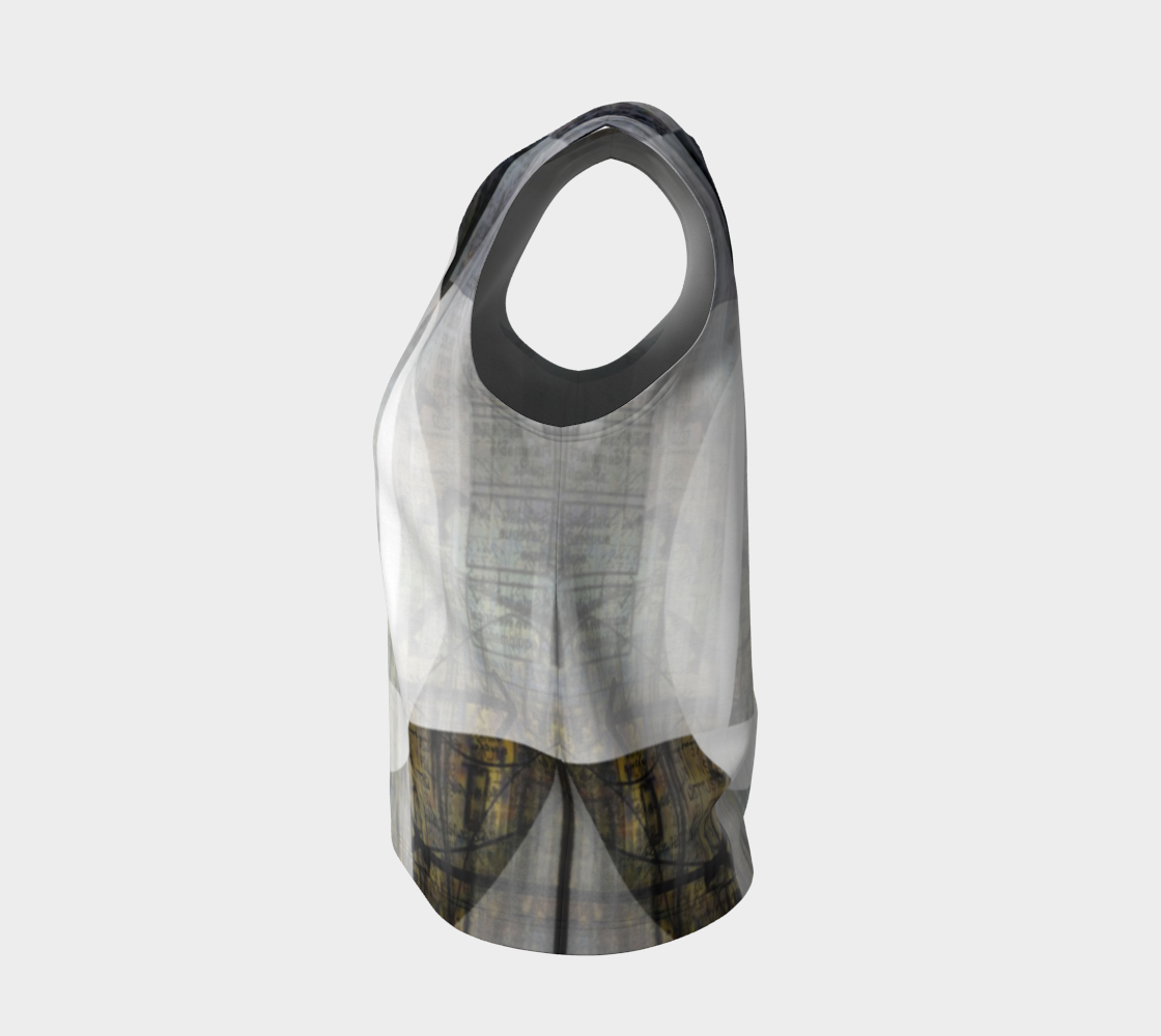 Life is Like a Camera Loose Tank Top in Grey - deloresartcanada