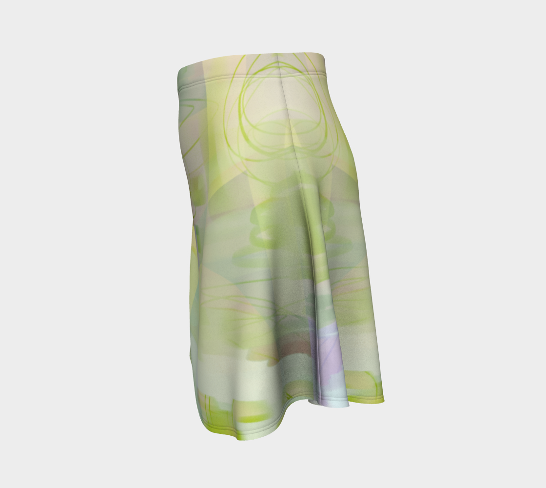Iron Clad Flare Skirt by Deloresart