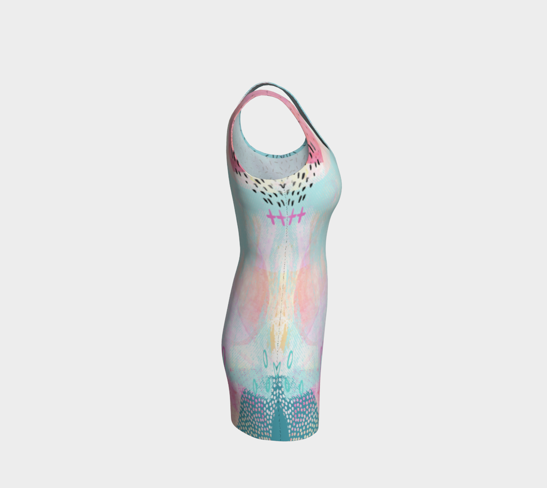 The Snuggle is Real Bodycon Dress by Deloresart