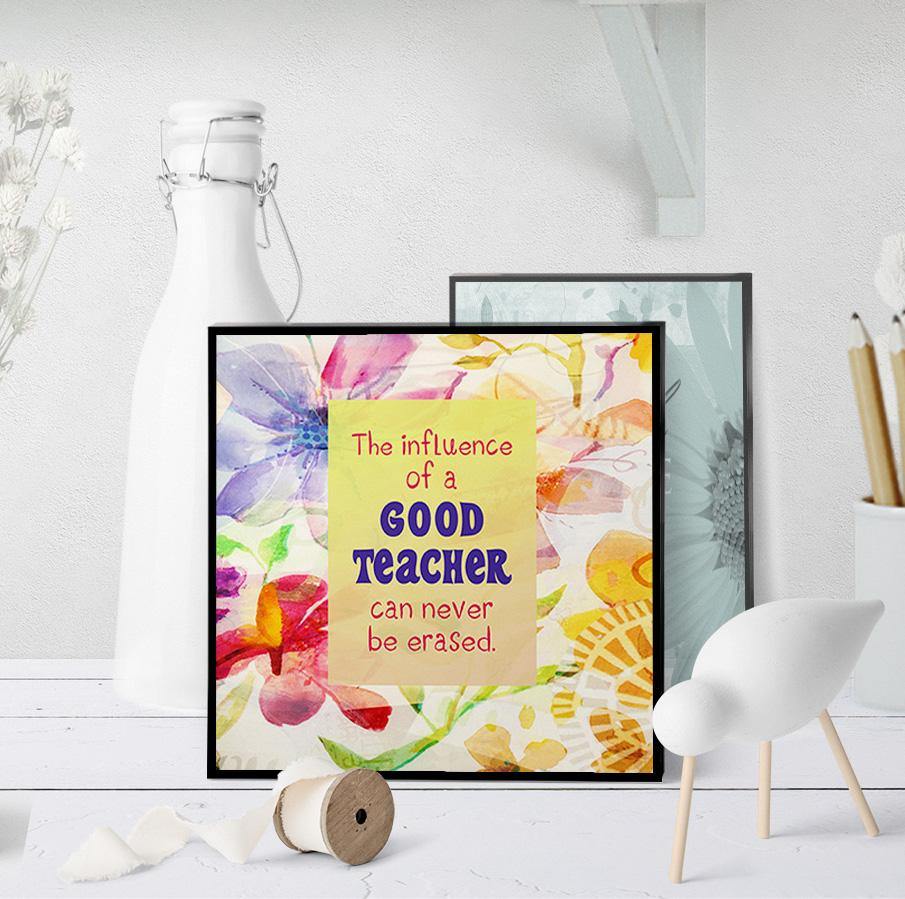 0871 Influence Of Good Teacher Art - deloresartcanada