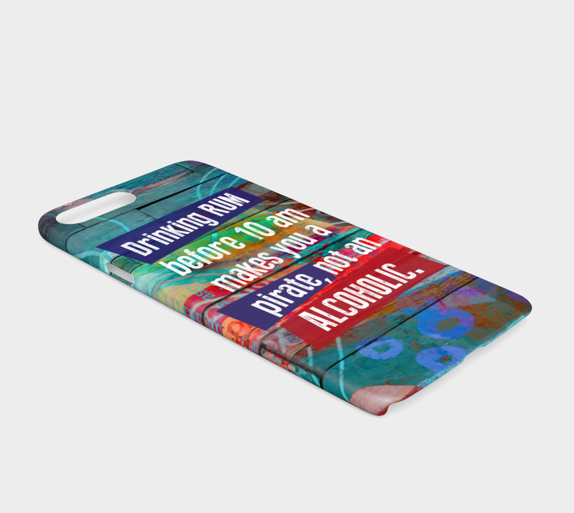 673  Drinking Rum Before 10am Device Case - deloresartcanada
