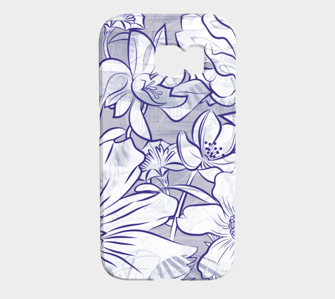 266B Flower Meadow Neutrals Device Case - deloresartcanada