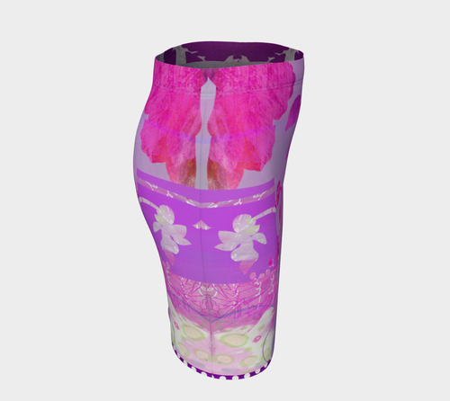 Boreal Forest Fitted Skirt by Deloresart - deloresartcanada
