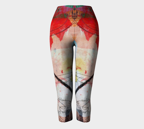 Red Panic Capris by  Deloresart - deloresartcanada