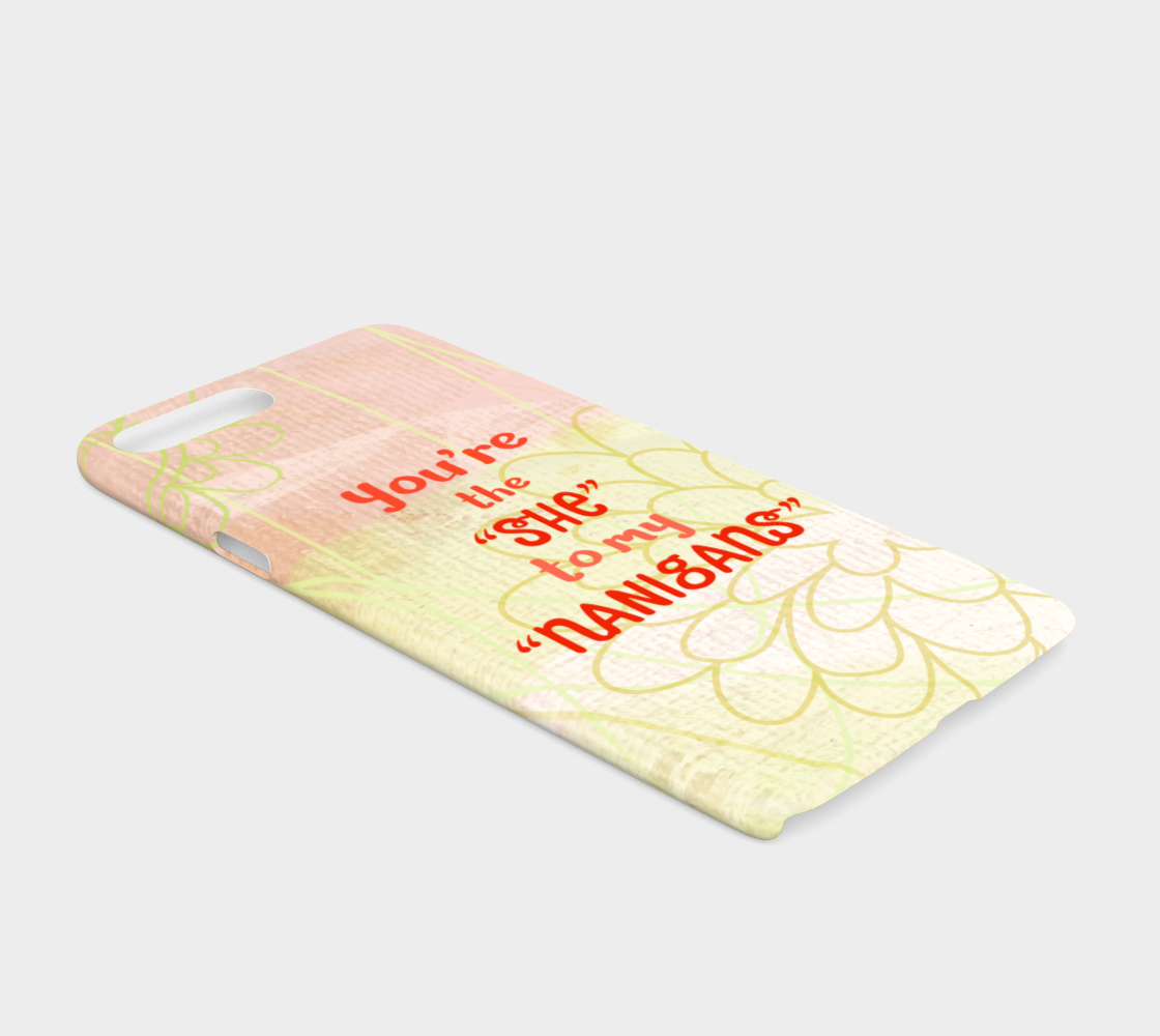841  She To My Nanigans Device Case - deloresartcanada