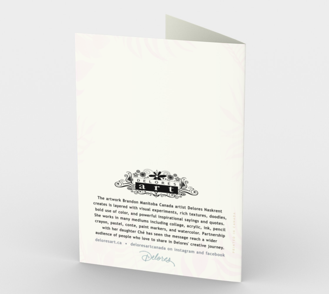 1288. On Your Baptism  Card by DeloresArt