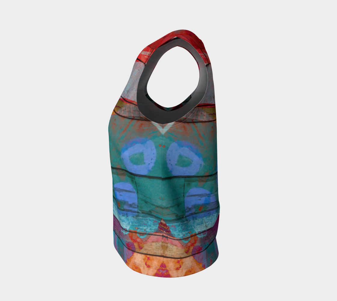 Drinking Rum Loose Tank - deloresartcanada