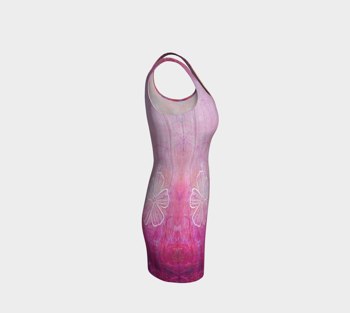 Bra Off Bodycon Dress by Deloresart