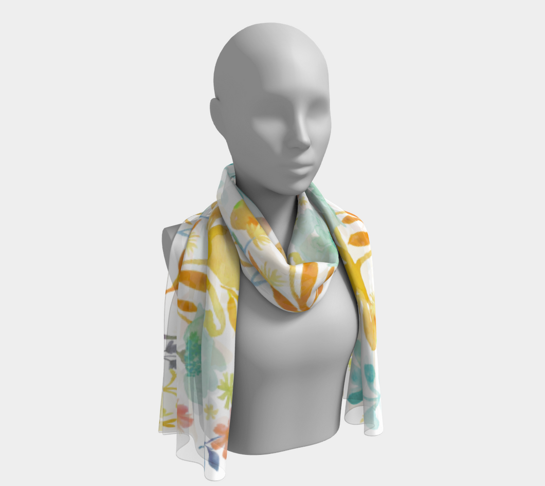 Dreamy Garden Scarf
