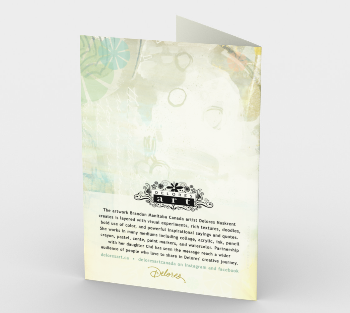 1351 Do We Have To Say Goodbye Card by Deloresart - deloresartcanada