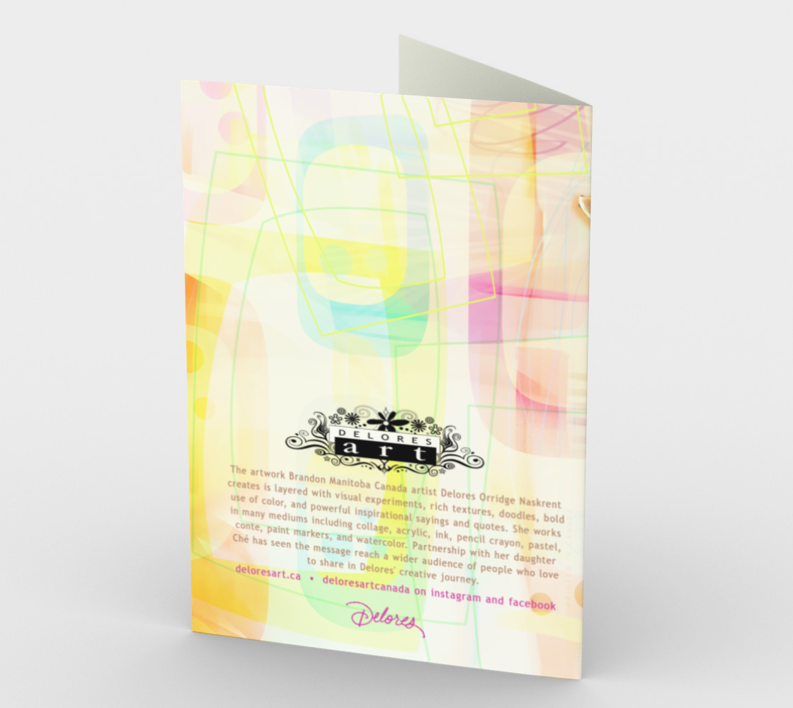 0204.A Thousand Reasons to Smile  Card by DeloresArt - deloresartcanada