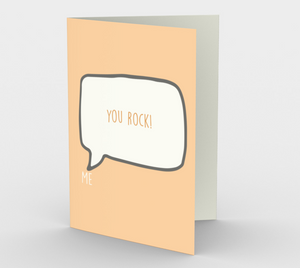 1185. You Rock  Card by DeloresArt