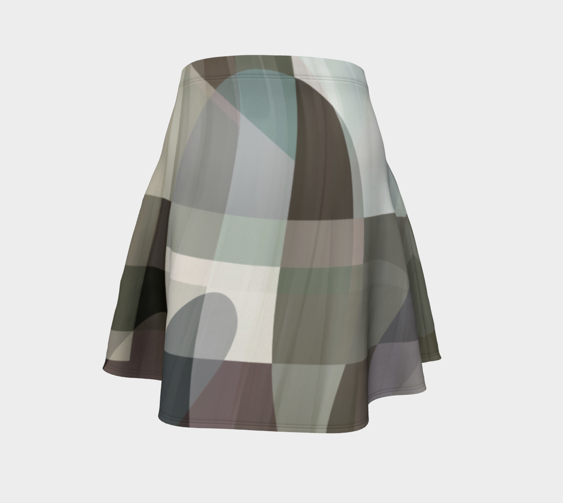 Navigation Control Flare Skirt by Deloresart