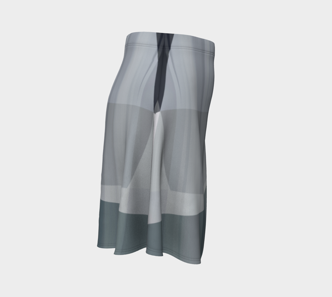 Street View Neutral Flare Skirt