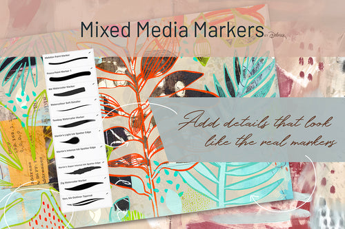 Volume 073 - Massive Art Journalling/Mixed Media Bundle - deloresartcanada