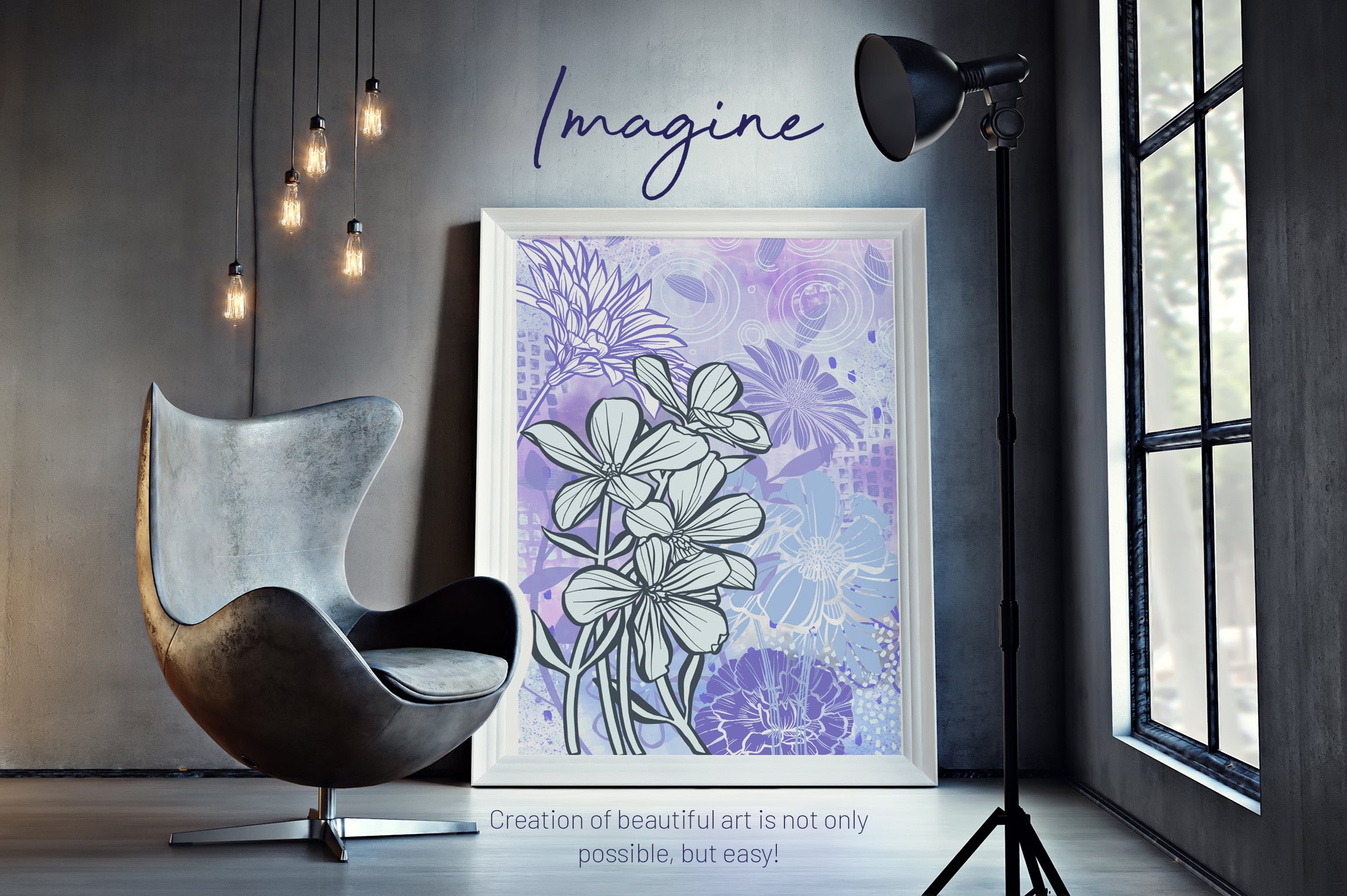 Volume 53 - Procreate Floral Brush Stamps 12