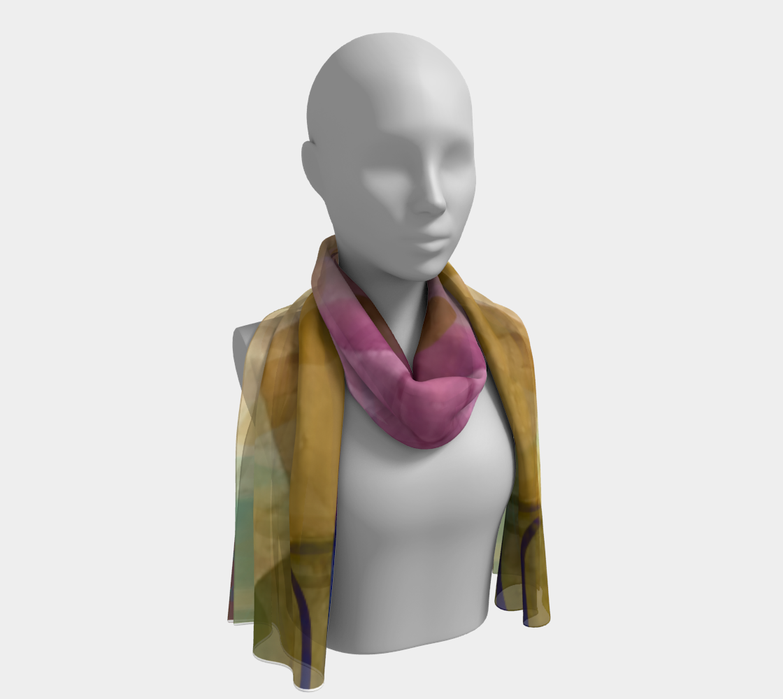 Diamonds and Pearls Scarf by Deloresart