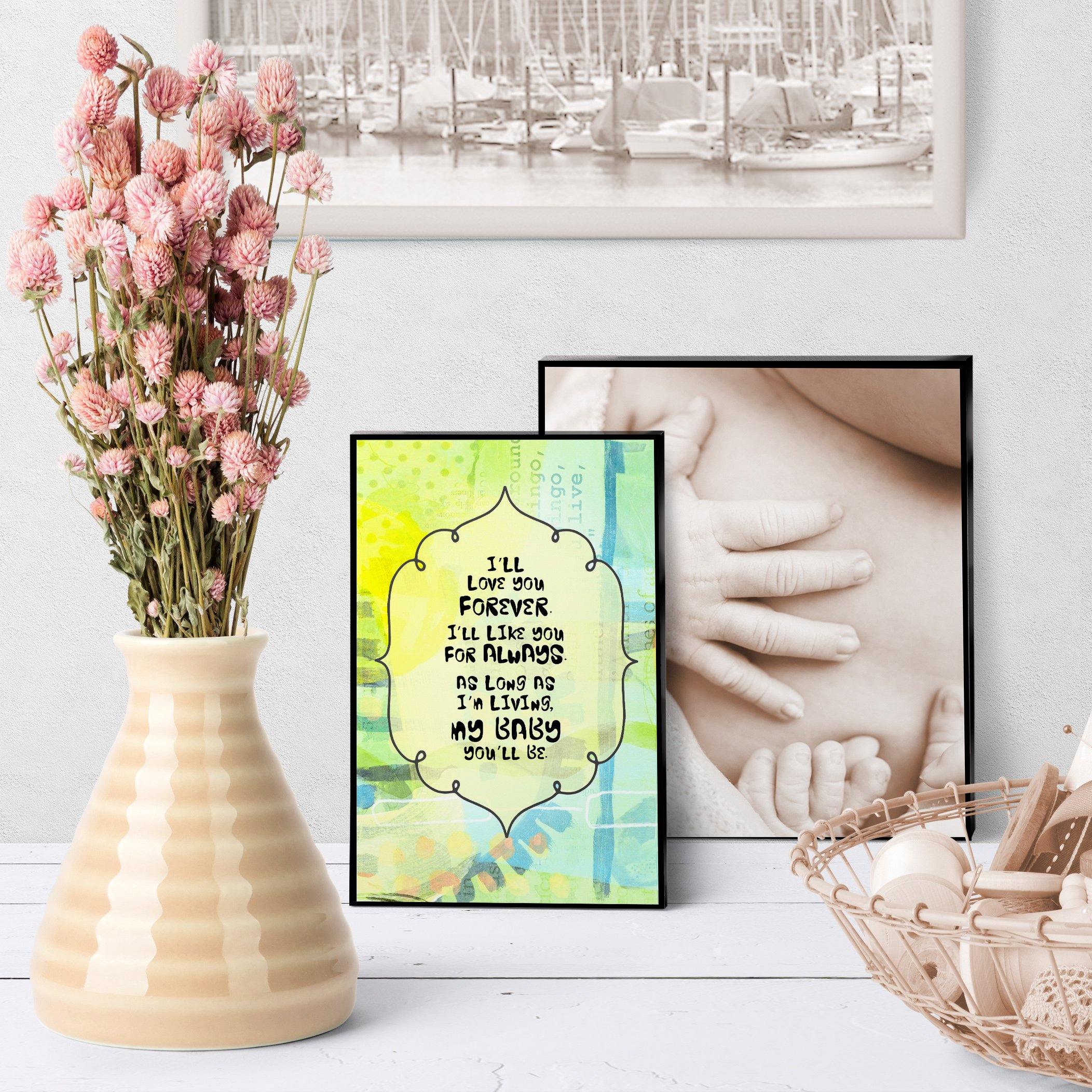 0914 I'll Love You Forever Art - deloresartcanada
