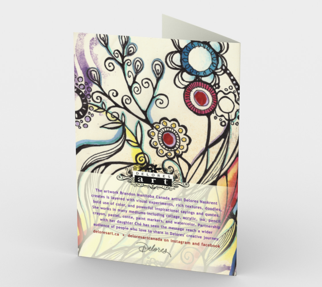 1398 One Day or Day One Card by Deloresart - deloresartcanada