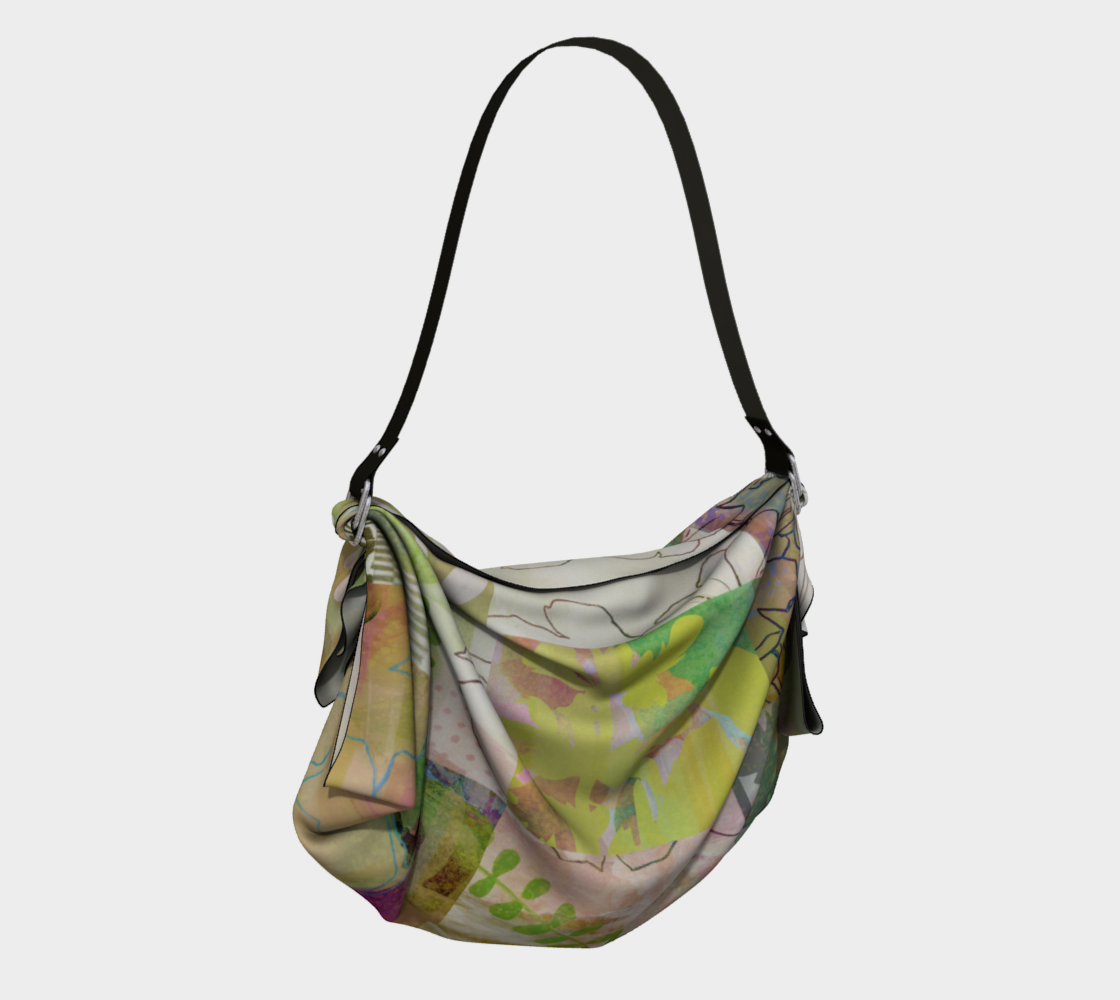 Sage Obscurity Origami Tote by Deloresart - deloresartcanada