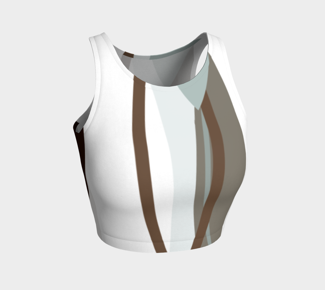 Side by Side Crop Top by Deloresart - deloresartcanada