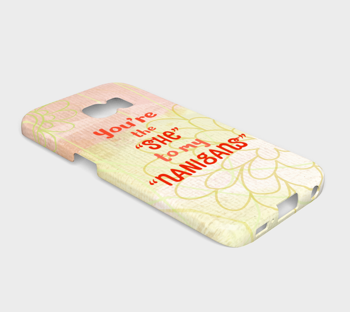 841  She To My Nanigans Device Case - deloresartcanada