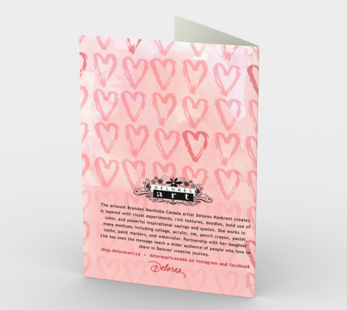 1401 My Favorite Place Is Inside Your Hug Card by Deloresart - deloresartcanada