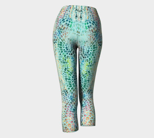 Elemental Greens Capris - deloresartcanada