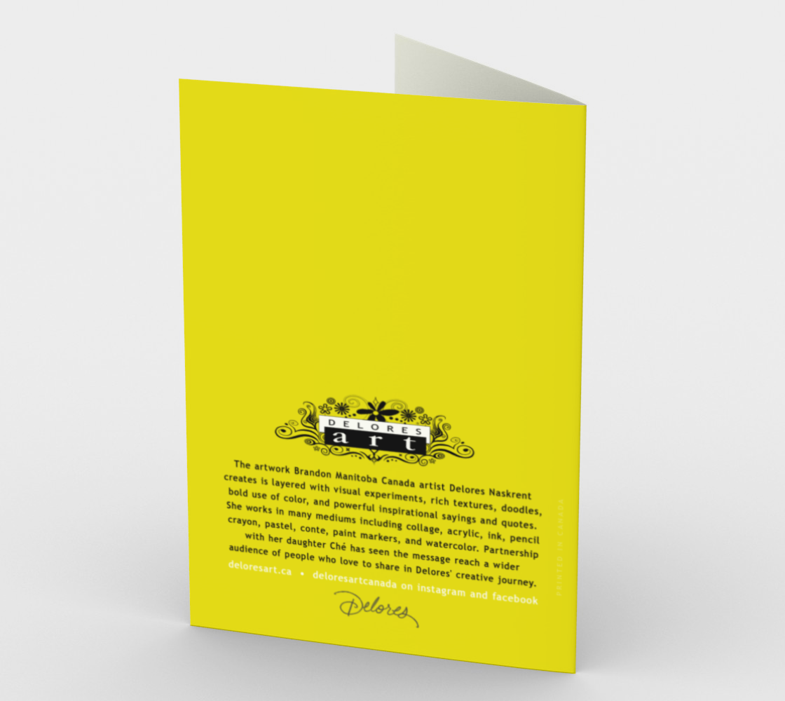 1184. You Radiate Pure Awesomeness  Card by DeloresArt