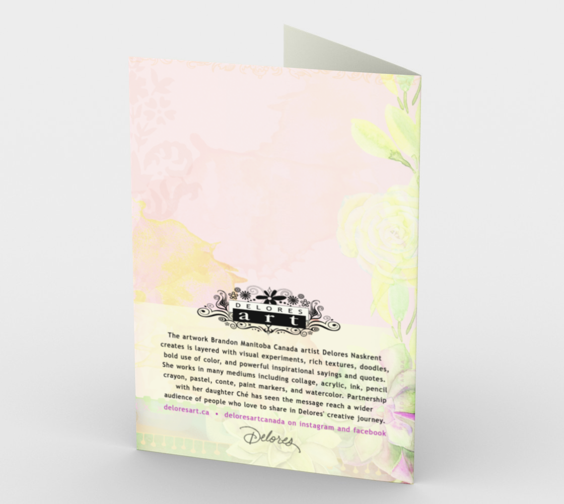 1165. As The Sun Rose Easter Morn  Card by DeloresArt