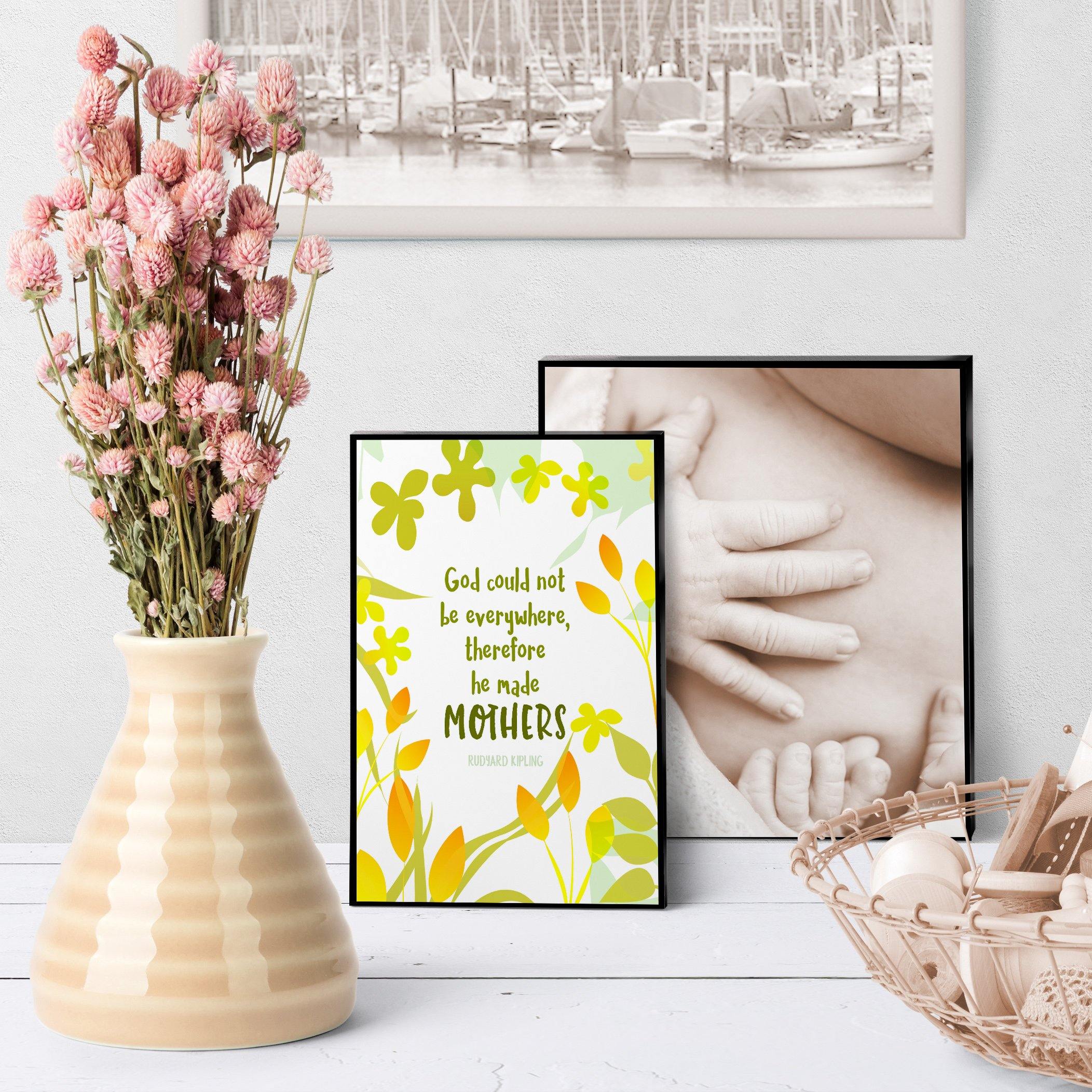 0945 God Made Mothers Art - deloresartcanada
