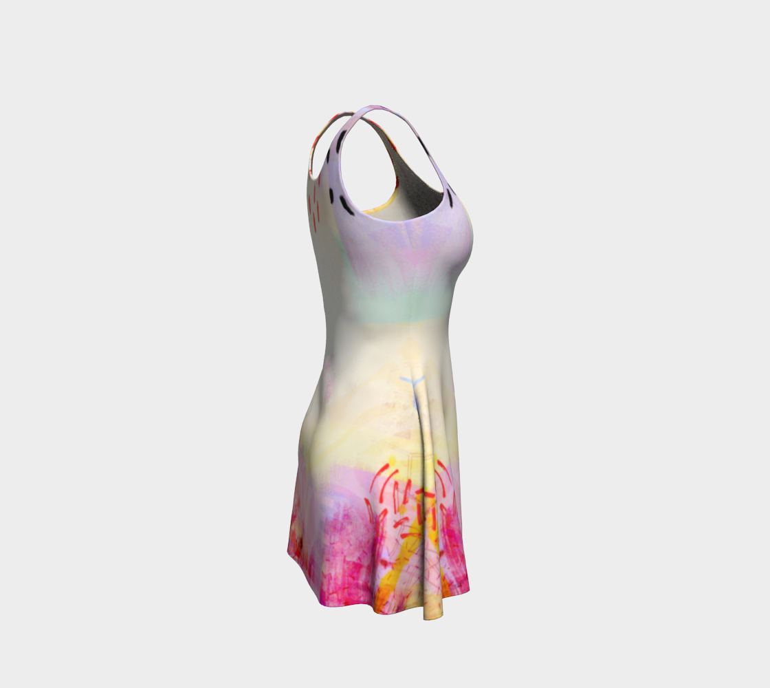 I Love Us Dress by Deloresart