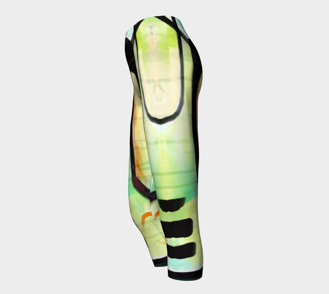 Tidal Current Capris by Deloresart - deloresartcanada