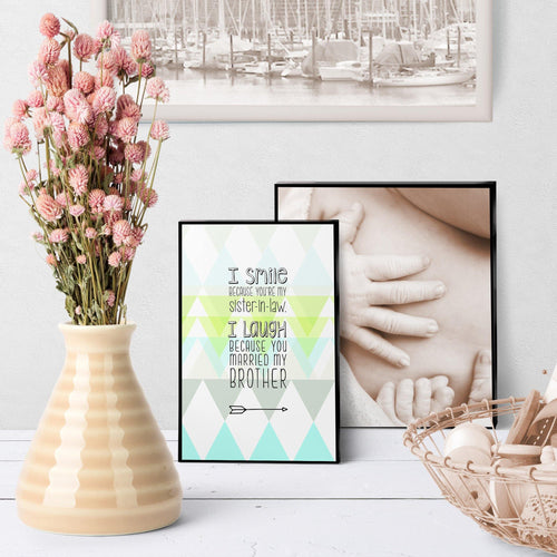 0963 Sister In Law Laughing Art - deloresartcanada