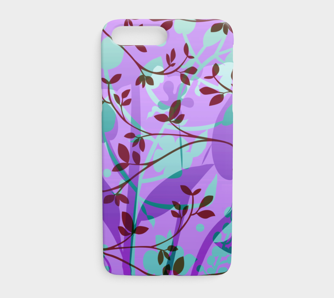 282A Fanciful Forest Device Case - deloresartcanada