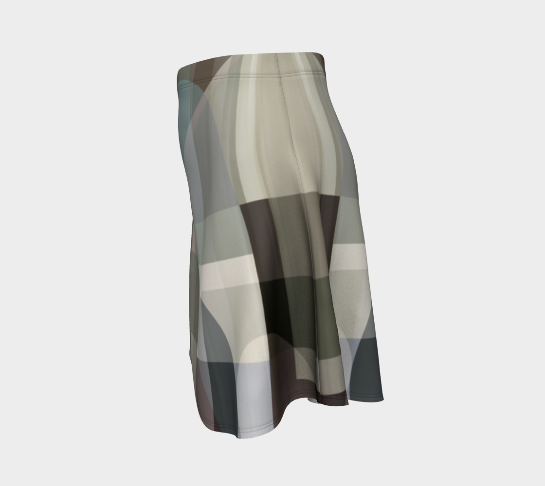Navigation Control Flare Skirt by Deloresart