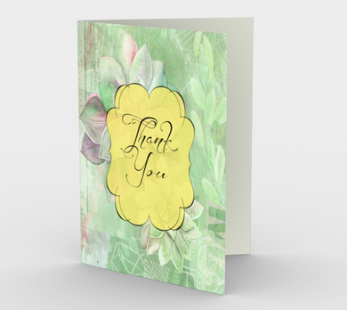 0354 Thank You  Card by DeloresArt - deloresartcanada