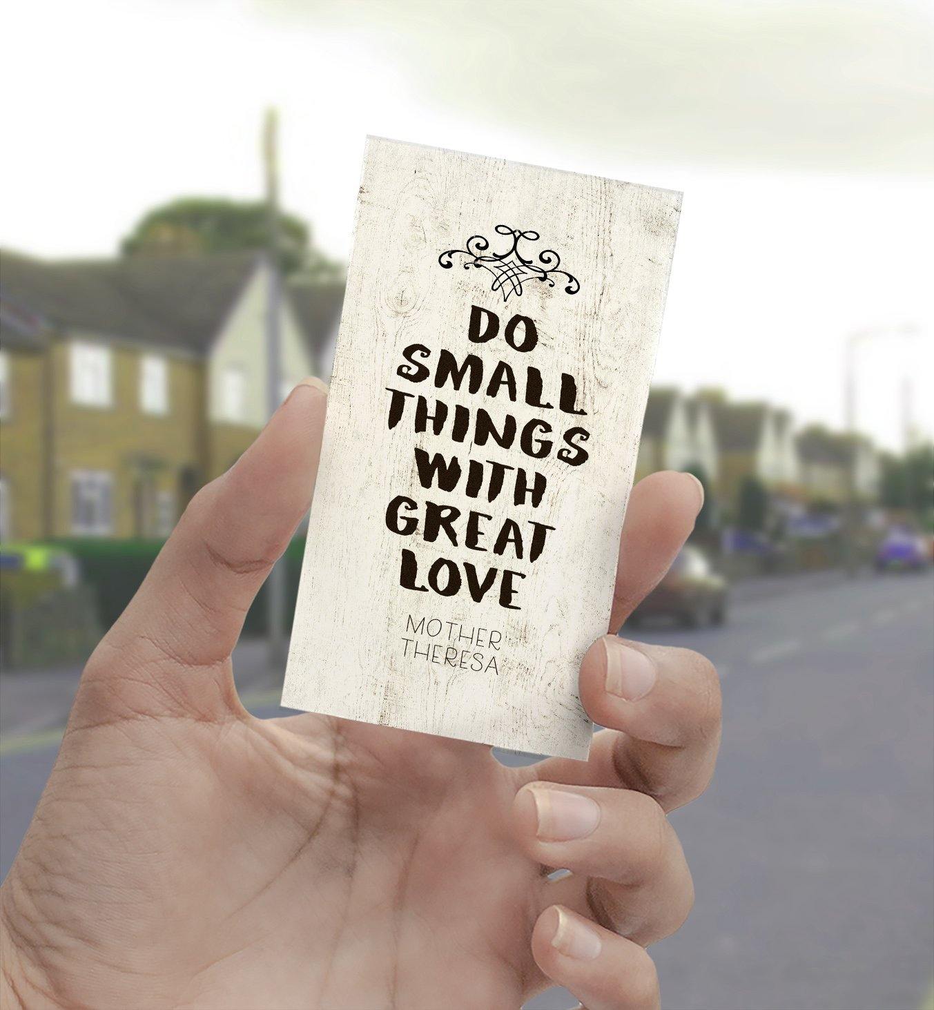 0976 Do Small Things With Great Love Art - deloresartcanada