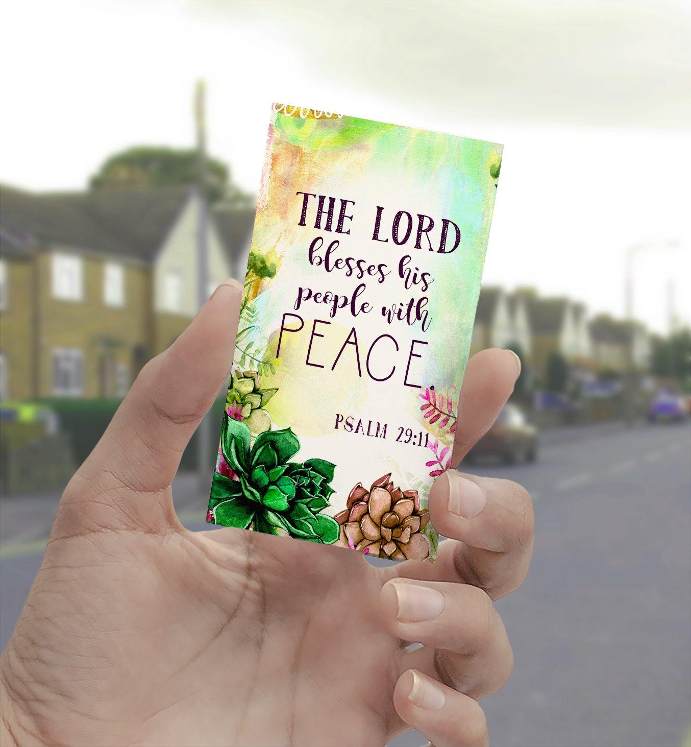 0981 The Lord Blesses His People With Peace Art - deloresartcanada