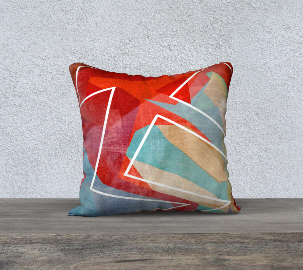 Retro Rapture Pillow by Deloresart