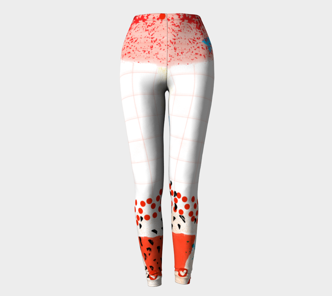 All You Need Is Love Leggings by Deloresart