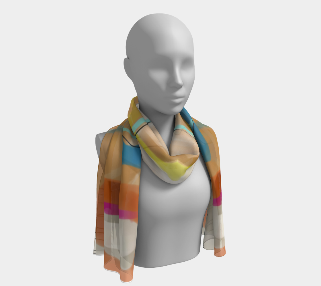 Roadside Attraction Scarf by Deloresart