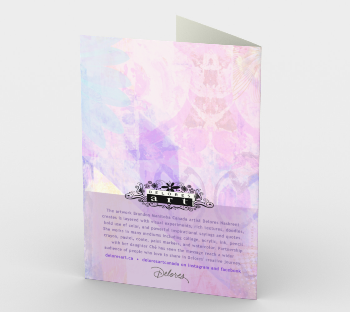1054.I Got It From My Momma  Card by DeloresArt