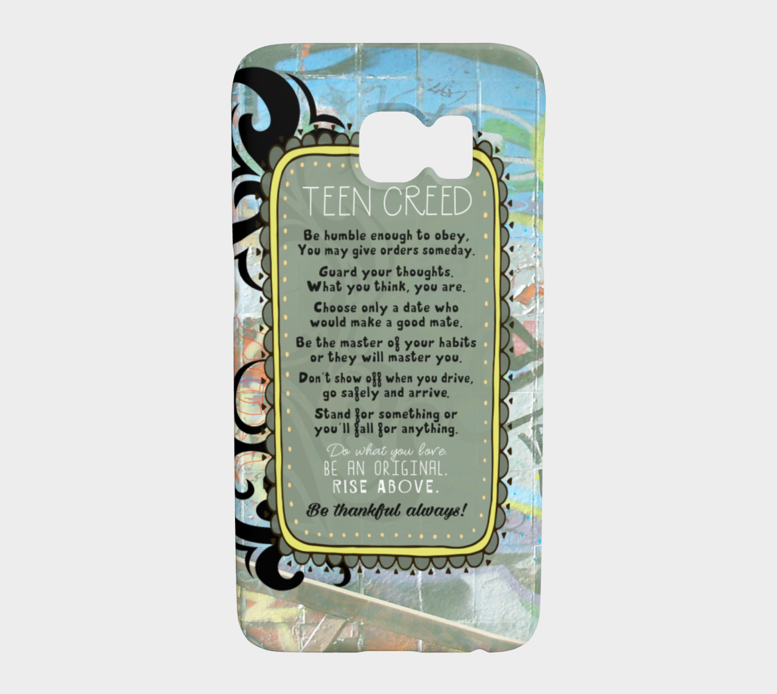 308  Teen Creed Masculine Device Case - deloresartcanada