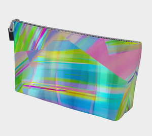 Tartan Cliffs Make-up Bag - deloresartcanada